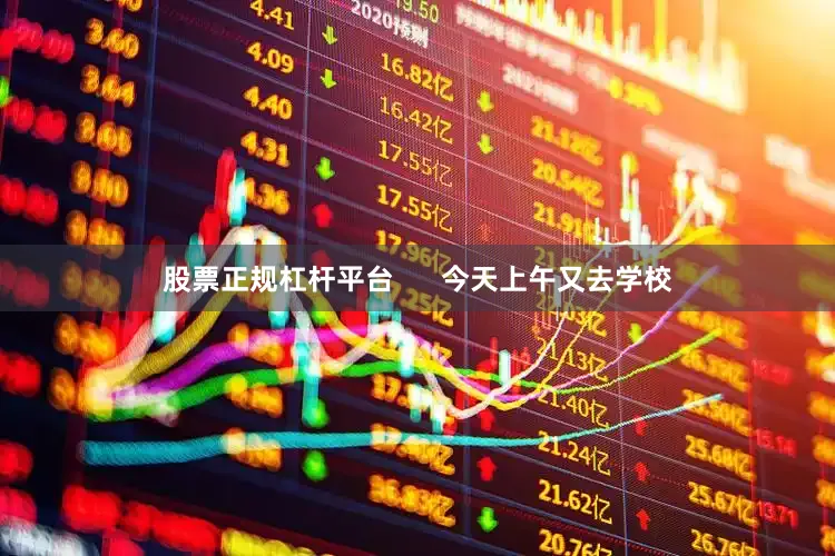 股票正规杠杆平台      今天上午又去学校