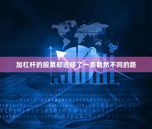 加杠杆的股票却选择了一条截然不同的路